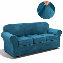 Load image into Gallery viewer, Pet Proof Velvet Sofa Cover - Non-Slip, Machine Washable
