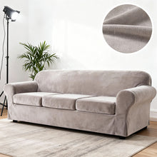 Load image into Gallery viewer, Pet Proof Velvet Sofa Cover - Non-Slip, Machine Washable
