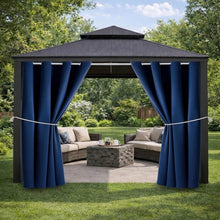 Load image into Gallery viewer, Extra Large Waterproof ,UV-Blocking Outdoor Curtains,Fits Large Patio,Gazebo
