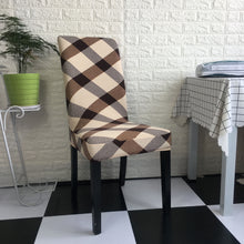 Load image into Gallery viewer, Stretchable chair cover, Printed Stretchable Dining Chair Slipcover
