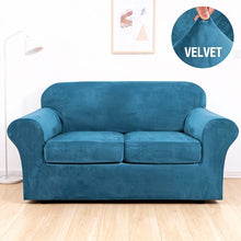Load image into Gallery viewer, Pet Proof Velvet Sofa Cover - Non-Slip, Machine Washable
