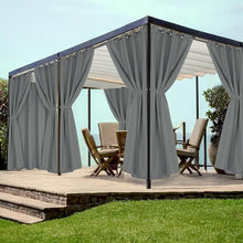 Load image into Gallery viewer, Extra Wide Outdoor Curtains, Waterproof and UV Blocking, Patio, Pergola, Gazebo
