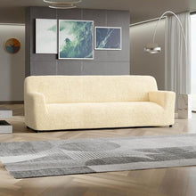 Load image into Gallery viewer, Stretch Fabric Sofa Cover, Pet and Kid Friendly, One Size Fits Most Couches

