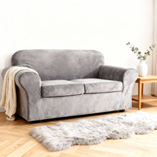 Load image into Gallery viewer, Pet Proof Velvet Sofa Cover - Non-Slip, Machine Washable

