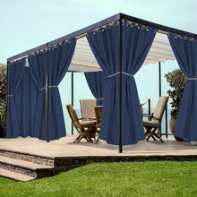 Load image into Gallery viewer, Extra Wide Outdoor Curtains, Waterproof and UV Blocking, Patio, Pergola, Gazebo
