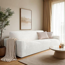 Load image into Gallery viewer, Stretch Fabric Sofa Cover, Pet and Kid Friendly, One Size Fits Most Couches
