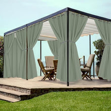 Load image into Gallery viewer, Extra Wide Outdoor Curtains, Waterproof and UV Blocking, Patio, Pergola, Gazebo
