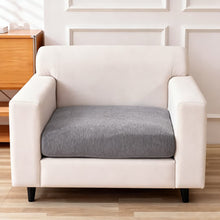 Load image into Gallery viewer, Linen Cotton Sectional Couch Cushion Covers - Stretch Washable Soft Sofa Seat &amp; Back Covers, 3-Piece Furniture Protector for Pets
