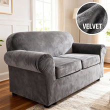 Load image into Gallery viewer, Pet Proof Velvet Sofa Cover - Non-Slip, Machine Washable
