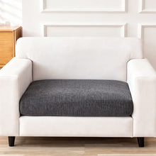 Load image into Gallery viewer, Linen Cotton Sectional Couch Cushion Covers - Stretch Washable Soft Sofa Seat &amp; Back Covers, 3-Piece Furniture Protector for Pets
