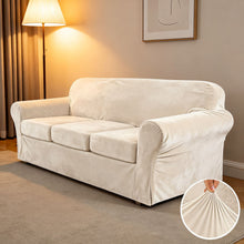 Load image into Gallery viewer, Pet Proof Velvet Sofa Cover - Non-Slip, Machine Washable
