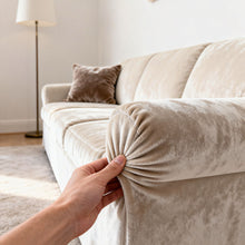 Load image into Gallery viewer, Pet Proof Velvet Sofa Cover - Non-Slip, Machine Washable
