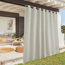 Load image into Gallery viewer, Waterproof Outdoor Curtains - Thermal Privacy for Patio, Porch &amp; Pool

