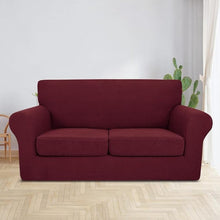 Load image into Gallery viewer, Jacquard 3D Stretch Sofa Cover ,Custom Fit, Stays Put,Pet and Kid Friendly

