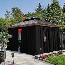 Load image into Gallery viewer, Extra Large Waterproof ,UV-Blocking Outdoor Curtains,Fits Large Patio,Gazebo
