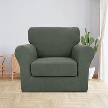 Load image into Gallery viewer, Jacquard 3D Stretch Sofa Cover ,Custom Fit, Stays Put,Pet and Kid Friendly
