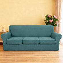 Load image into Gallery viewer, Jacquard 3D Stretch Sofa Cover ,Custom Fit, Stays Put,Pet and Kid Friendly
