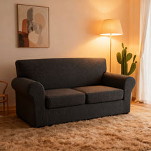 Load image into Gallery viewer, Jacquard 3D Stretch Sofa Cover ,Custom Fit, Stays Put,Pet and Kid Friendly

