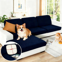 Load image into Gallery viewer, Pet Proof Magic Sofa Cover, Scratch Resistant &amp; Anti-Slip Stretch Fit, Machine Washable
