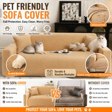 Load image into Gallery viewer, Cat Proof Sofa Cover , Full-Wrap Anti-Scratch , Fur-Resistant , Waterproof
