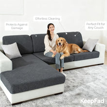 Load image into Gallery viewer, Pet Proof Magic Sofa Cover, Scratch Resistant &amp; Anti-Slip Stretch Fit, Machine Washable
