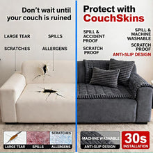 Load image into Gallery viewer, 4-Way Stretch Sofa Cover in Cozy Fabric - Warm, Machine Washable Slipcover for Pet-Friendly Living Rooms, Anti-Slip Fit
