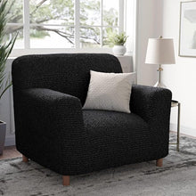 Load image into Gallery viewer, Stretch Fabric Sofa Cover, Pet and Kid Friendly, One Size Fits Most Couches
