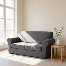 Load image into Gallery viewer, Jacquard 3D Stretch Sofa Cover ,Custom Fit, Stays Put,Pet and Kid Friendly
