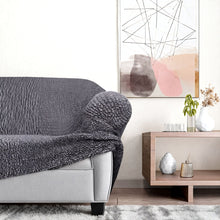 Load image into Gallery viewer, Stretch Fabric Sofa Cover, Pet and Kid Friendly, One Size Fits Most Couches
