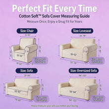 Load image into Gallery viewer, Cotton Soft Sofa Protector - Pet &amp; Scratch Resistant Slipcover, Easy Wash Durable Furniture Cover
