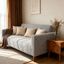 Load image into Gallery viewer, Stretch Fabric Sofa Cover, Pet and Kid Friendly, One Size Fits Most Couches
