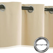 Load image into Gallery viewer, All Weather Windproof Thermal Patio Curtains Waterproof Blackout
