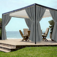 Load image into Gallery viewer, Extra Wide Outdoor Curtains, Waterproof and UV Blocking, Patio, Pergola, Gazebo

