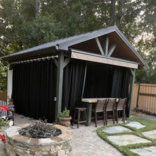Load image into Gallery viewer, Extra Large Waterproof ,UV-Blocking Outdoor Curtains,Fits Large Patio,Gazebo
