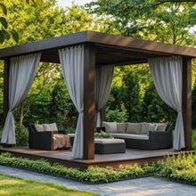 Load image into Gallery viewer, Waterproof Outdoor Curtains - Thermal Privacy for Patio, Porch &amp; Pool
