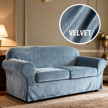 Load image into Gallery viewer, Pet Proof Velvet Sofa Cover - Non-Slip, Machine Washable

