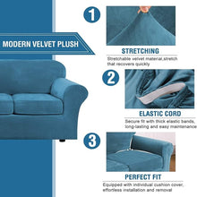 Load image into Gallery viewer, Pet Proof Velvet Sofa Cover - Non-Slip, Machine Washable
