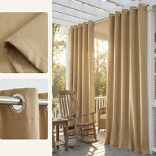 Load image into Gallery viewer, Waterproof Outdoor Curtains - Thermal Privacy for Patio, Porch &amp; Pool
