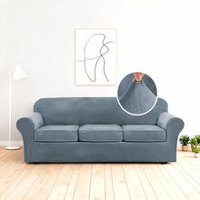 Load image into Gallery viewer, Pet Proof Velvet Sofa Cover - Non-Slip, Machine Washable

