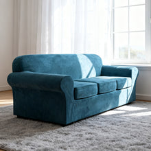 Load image into Gallery viewer, Pet Proof Velvet Sofa Cover - Non-Slip, Machine Washable

