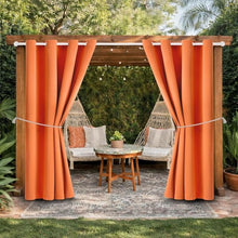 Load image into Gallery viewer, Extra Large Waterproof ,UV-Blocking Outdoor Curtains,Fits Large Patio,Gazebo
