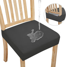 Load image into Gallery viewer, Waterproof seat cover, removable and washable kitchen chair cover
