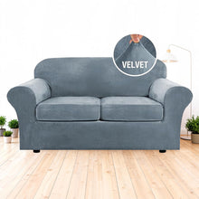 Load image into Gallery viewer, Pet Proof Velvet Sofa Cover - Non-Slip, Machine Washable
