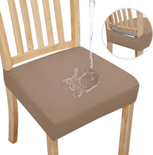 Load image into Gallery viewer, Waterproof seat cover, removable and washable kitchen chair cover
