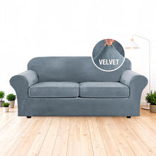 Load image into Gallery viewer, Pet Proof Velvet Sofa Cover - Non-Slip, Machine Washable
