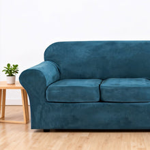 Load image into Gallery viewer, Pet Proof Velvet Sofa Cover - Non-Slip, Machine Washable
