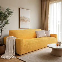 Load image into Gallery viewer, Stretch Fabric Sofa Cover, Pet and Kid Friendly, One Size Fits Most Couches
