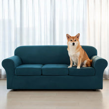 Load image into Gallery viewer, Pet Proof Velvet Sofa Cover - Non-Slip, Machine Washable
