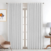 Load image into Gallery viewer, Linen Blackout Curtains - Thermal Insulated &amp; Noise Reducing | 99% Light Blocking for Living Room
