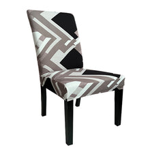 Load image into Gallery viewer, Stretchable chair cover, Printed Stretchable Dining Chair Slipcover
